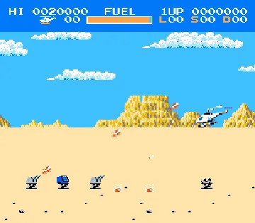 Choplifter (Japan) (En) (Rev 1) screen shot game playing